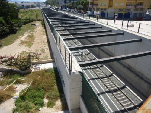 Ecisa contruirá la pasarela peatonal sobre el nuevo acceso ferroviario de alta velocidad de levante en Orihuela (Alicante)