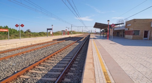 ECISA se adjudica las obras de mejora de la accesibilidad de la estación de Tavernes de la Valldigna. Núcleo de cercanías de Valencia.